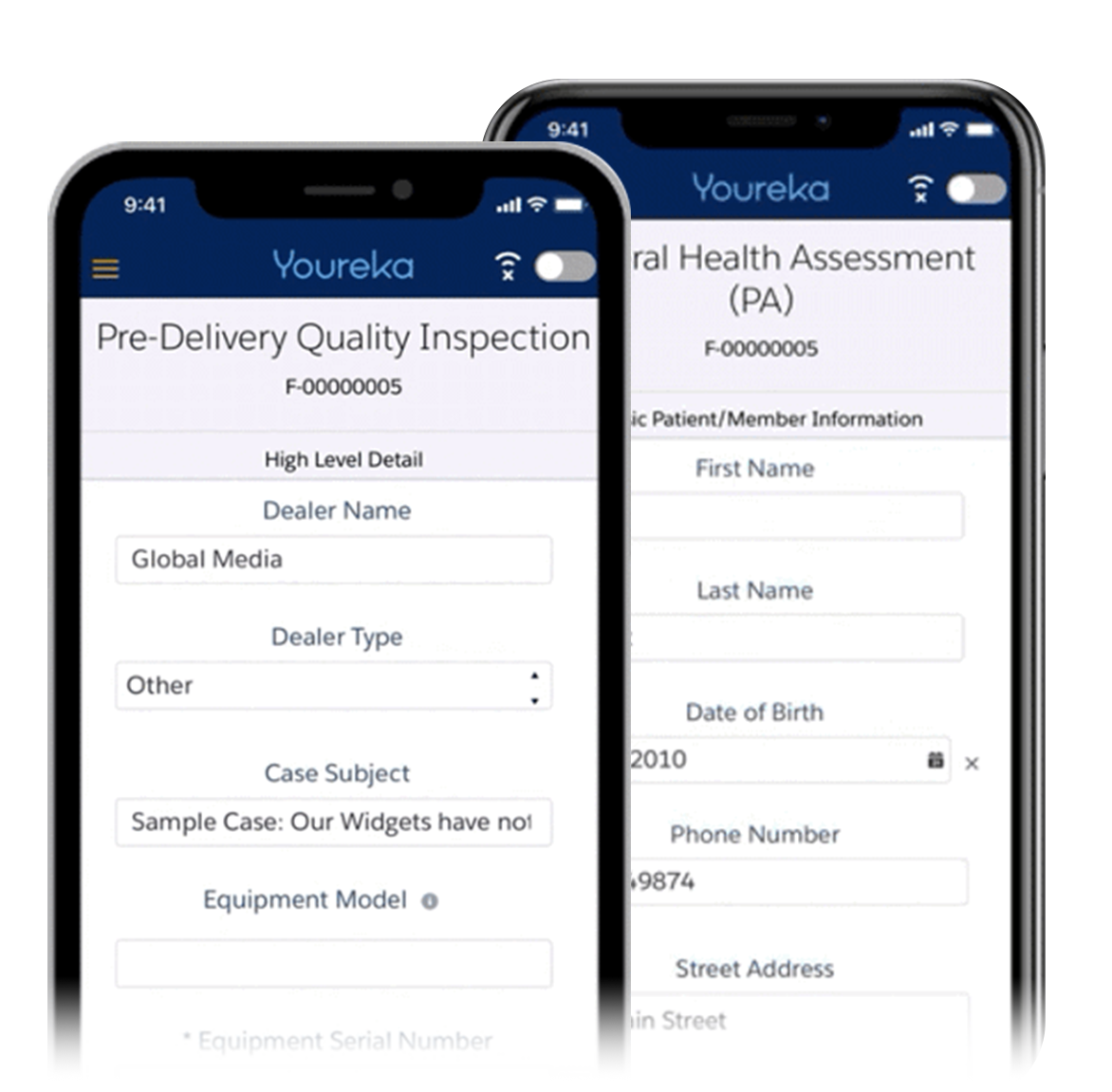 Accelerators Library | Youreka | Salesforce-native smart forms
